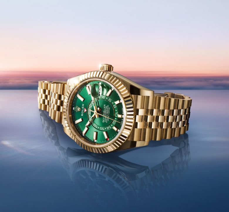Rolex exklusive Zifferblätter 2025 – Daytona, GMT‑Master II, Sky‑Dweller bei Stebler Gstaad