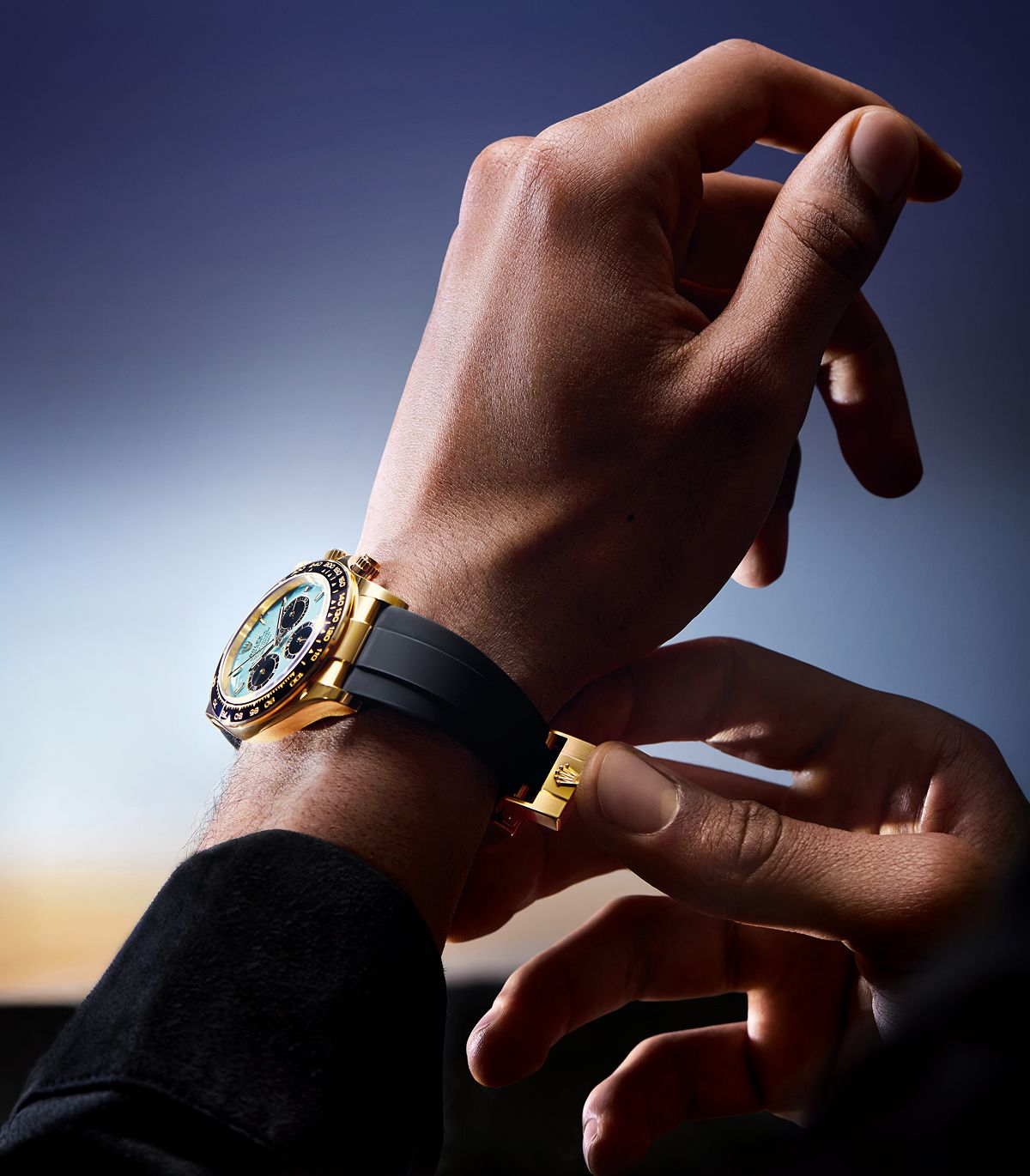 Rolex exklusive Zifferblätter 2025 – Daytona, GMT‑Master II, Sky‑Dweller bei Stebler Gstaad