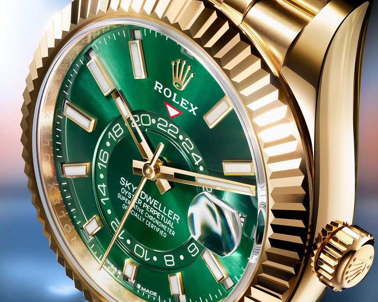Rolex exklusive Zifferblätter 2025 – Daytona, GMT‑Master II, Sky‑Dweller bei Stebler Gstaad