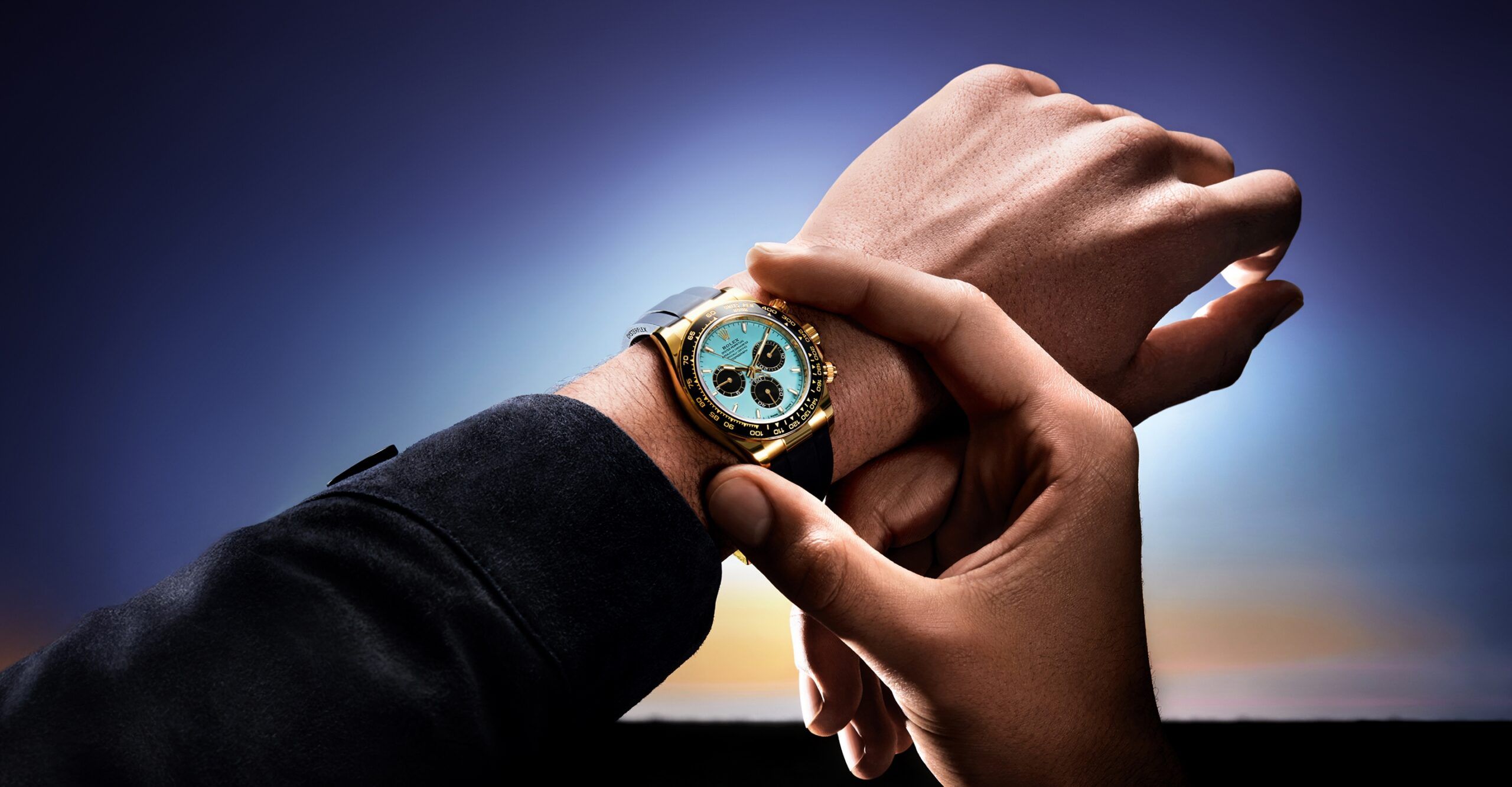 Rolex exklusive Zifferblätter 2025 – Daytona, GMT‑Master II, Sky‑Dweller bei Stebler Gstaad