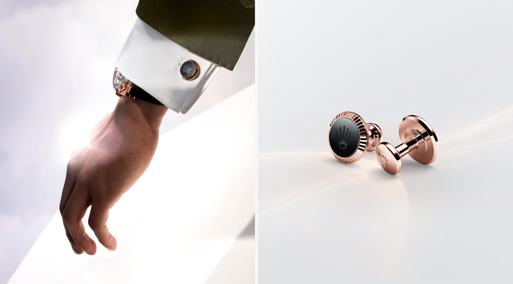 „Riffeldesign” Manschettenknöpfe