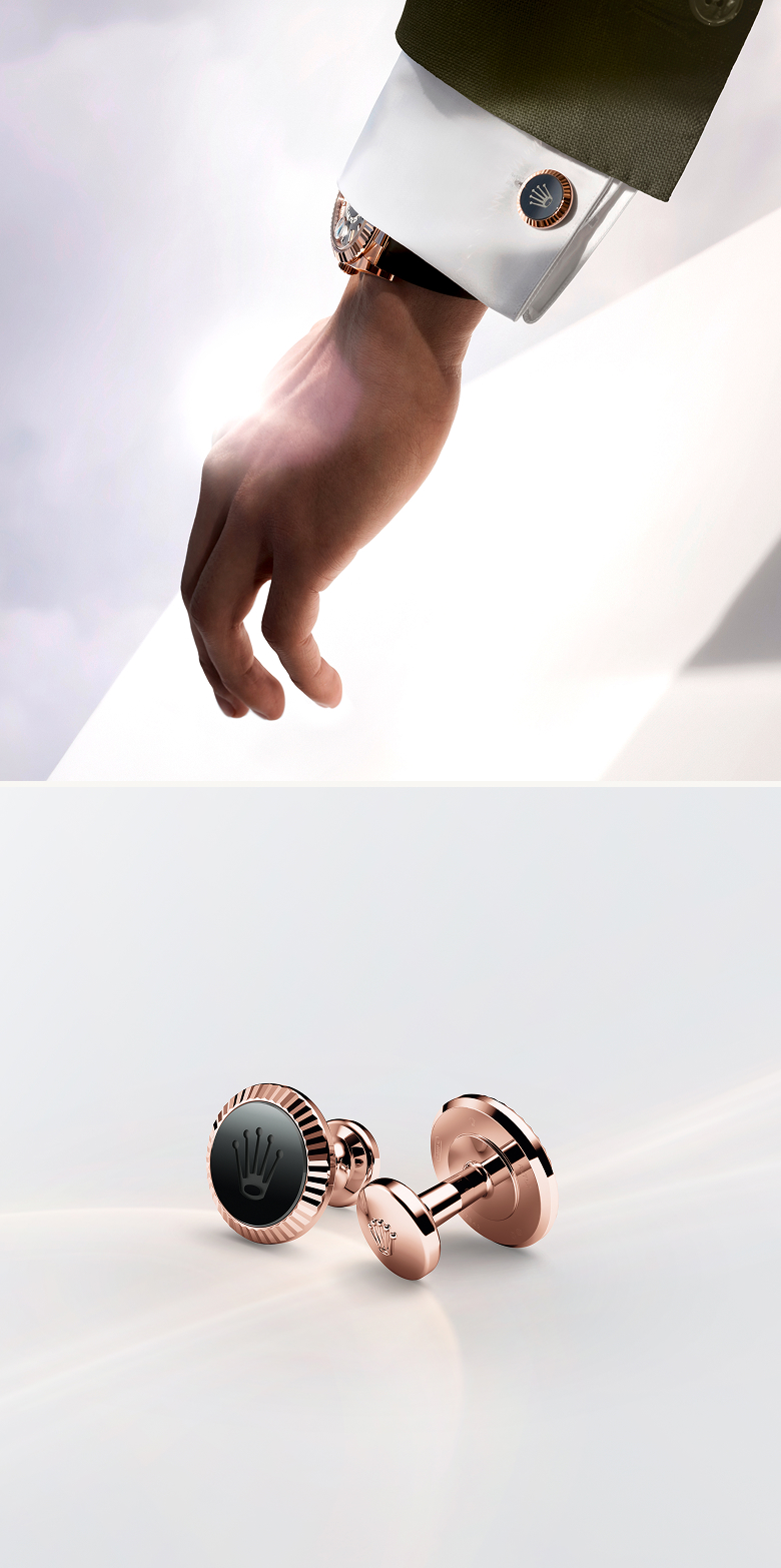 „Riffeldesign” Manschettenknöpfe