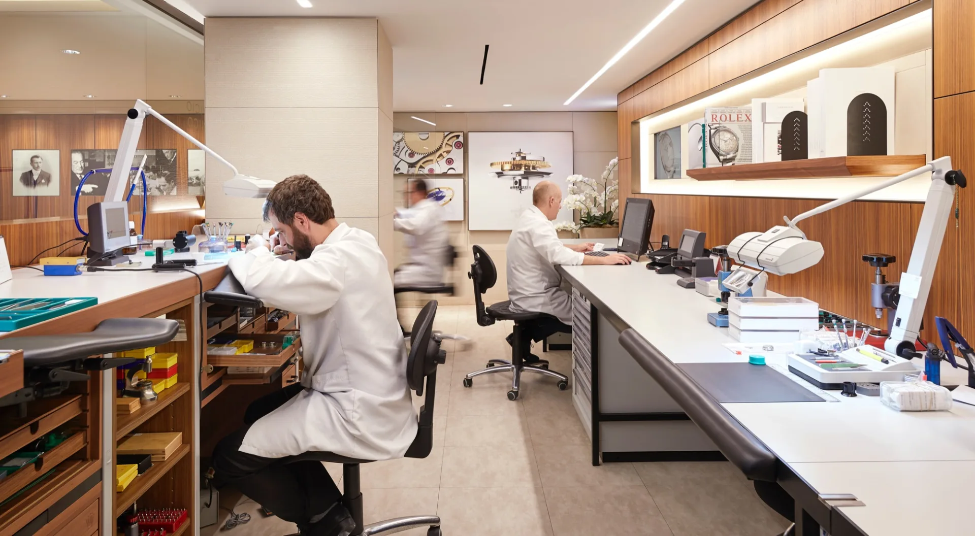 Rolex Wartungsverfahren – Stebler Gstaad